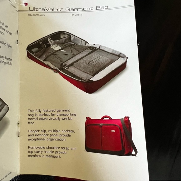 NWT Samsonite Tech-Lite UltraValet garment bag - Picture 6 of 6